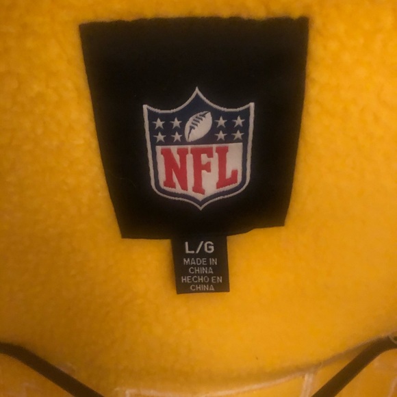 NFL MENS Steelers Jacket Size Large - Picture 8 of 9